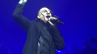 Marilyn Manson performing The Reflecting God @The Rapids Theater in Niagara Falls NY on 2/9/18