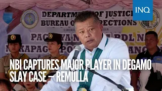 NBI captures major player in Degamo slay case — Remulla | #INQToday