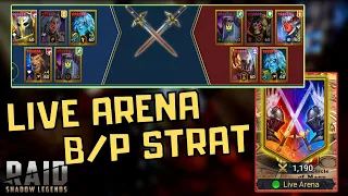 My Strategy For Ban/Pick In Live Arena.. Make Sure To Do It Right! | RAID SHADOW LEGENDS