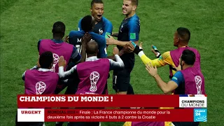 Kylian Mbappé superstar ! La France championne du monde
