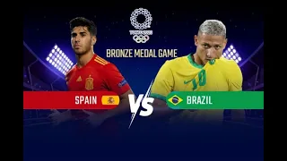 Brazil vs Spain Live Streaming Tokyo Olympic Games - Gold Medal Match - Spain vs Brazil Final Live