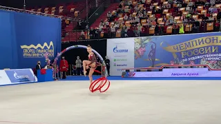 Arina Averina - Ribbon Nationals 2021 EF 25.60