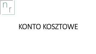 Konto Kosztowe #6