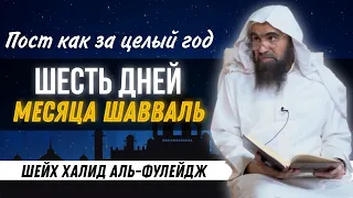 Пост как за целый год, шесть дней месяца Шавваль | Халид аль Фулейдж