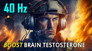 INCREASE Brain (Testosterone) with 40 Hz BINAURAL Beats