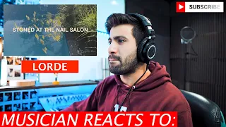 Lorde - Stoned At The Nail Salon - Musician's Reaction