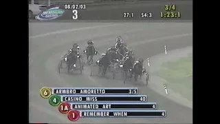 2003 Meadowlands ARMBRO AMORETTO Shalee Final Luc Ouellette