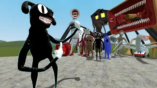 NEW CARTOON DOG VS TREVOR HENDERSON CREATURES!! Garry's Mod