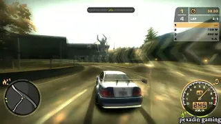 Need for Speed Most Wanted (2005) - BMW M3 GTR Junkman Test - Sony Race 3 (lap knockout)
