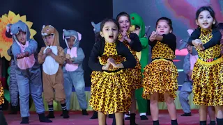 Animals jungle Theme Dance | Sr Kg | School Annual Day