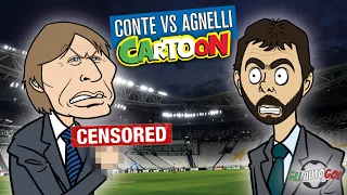 AUTOGOL CARTOON - Conte Vs Agnelli