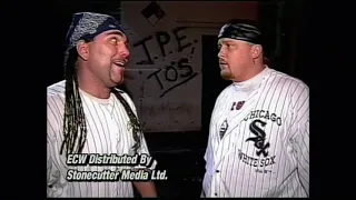 (RIP New Jack) - The REAL uncut debut of The Gangstas - ECW 1995 (Non WWE)