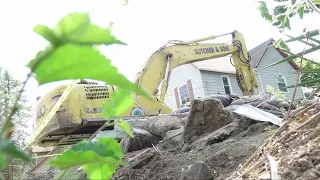 Human remains found in vacant house demolished in Akron