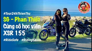 #Tour24hThienThu 151 I Bào tour Phan Thiết trong ngày cùng Cô học viên XSR 155