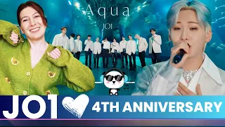 JO1 | 'Aqua' - 20240304 DEBUT 4TH ANNIVERSARY STREAMING LIVE & 【公式】Sorule / ソルレ | Reaction リアクション