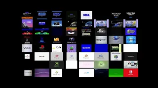 Consoles startup screen by 1985-2014