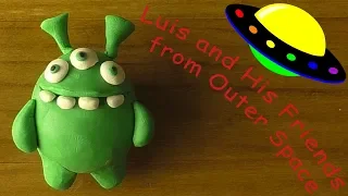 How to make aliens from cartoon Luis and His Friends from Outer Space