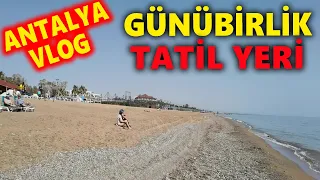 Antalya'da Günübirlik Tatil Yeri Halk Plajı-SAHİLDE GEZİNTİ-ANTALYA MANAVGAT GEZİSİ