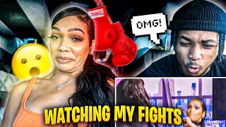 DDG REACTS TO MY BADDEST BAD GIRL'S CLUB MOMENTS!!!