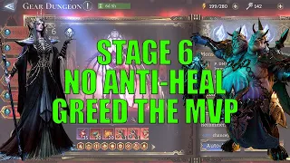 Gear Dungeon Stage 6 | No Anti-Heal & A0 Valk [Watcher Of Realms]