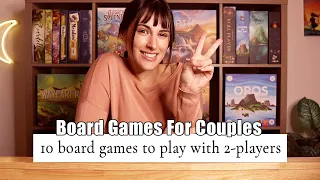 10 board games to play with 2-players | Board games for couples!