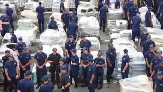 What does 34 metric tons of cocaine look like?