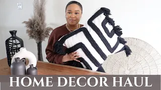 HOME DECOR HAUL | H&M HOME, STRUCTUBE, BOUCLAIR + MORE