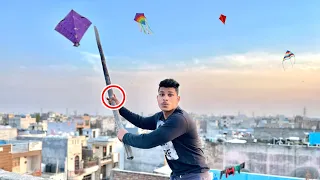 😱Caught Kite On Roof | Kite Catching | Kite Vlog