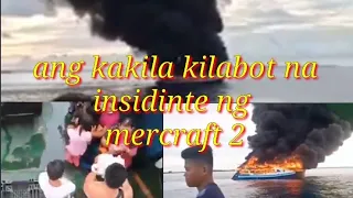 nasunog na mercraft-2 sa boundry ng dinahican at real Quezon