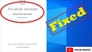 Fix The Server Stumbled Error Code 0x80072ee7 Windows 10 Store - Solved