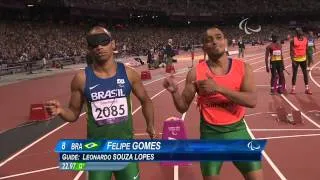 Athletics - Men's 200m - T11 Final - London 2012 Paralympic Games