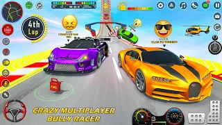 mega ramp car stunt game level 22 | ramp car games gt car stunts.