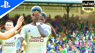 PREMIER LEAGUE: C. PALACY vs MAN. UNITED | EA SPORTS FC 24 (PS5) GAMEPLAY em 1080p FULL HD