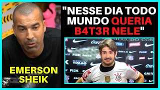 EMERSON SHEIK SOBRE PÊNALTI DO PATO NO CORINTHIANS (Podpah) FlowPah Cortes