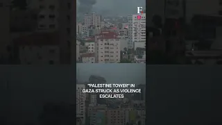 Building In Gaza Collapses As Israel Launches Retaliatory Air Strike | Subscribe to Firstpost