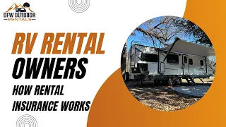 How Insurance works for an RV Rental business