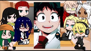 🔥TOP 3🔥 L.O.V. + Pro Heroes + Teachers react to Deku Fights + Deku + Rimuru as new Pro Hero | Gacha