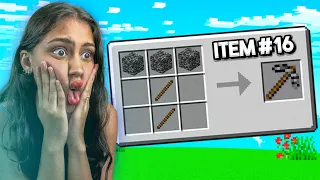 testei os itens BANIDOS do minecraft