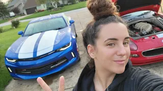 Home For A Couple Hours! My Camaro Vs A New Lexus?!