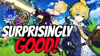 Mika Has More Potential Than Dehya!! | Genshin 3.5 Pre-Release Build & Analysis