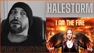 WHO IS HALESTORM?! First Ever Reaction to Halestorm - I Am The Fire!
