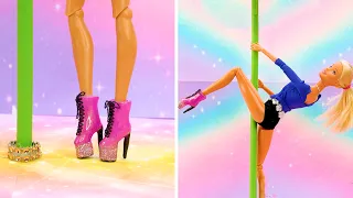 Barbie Is So Sexy Pole Dancing | Miniature Ideas | DIY Lovers | #Shorts