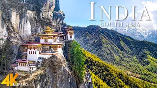 India 4K - Scenic Relaxation Film With Calming Music | Nature Relaxation Film (4K Video Ultra)