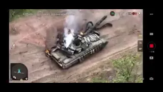 В Луганской области бойцы 57 отдельной мотопехотной бригады уничтожили два российских танка