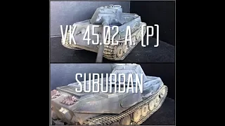 Готовая модель VK 45.02 A. (P) , 1/35, HobbyBoss.