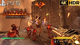 Metal: Hellsinger PS5 Demo Stygia Gameplay Walkthrough 4K 60FPS HDR Part 2 Enter Hell No Commentary