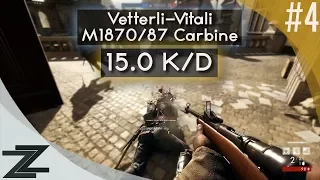VETTERLI-VITALI M1870/87 CARBINE GAMEPLAY - Battlefield 1 - Ep. 4
