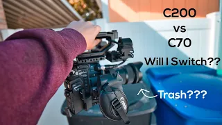 Canon C70 vs C200 | Will I Switch??