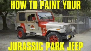 How to make a JURASSIC PARK JEEP