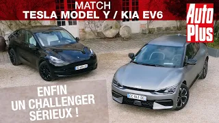 Match Kia EV6 face au Tesla Model Y : enfin un challenger sérieux !